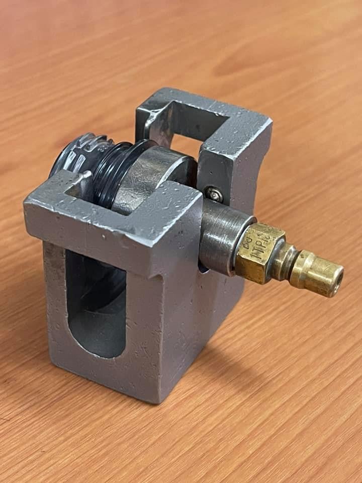 Pressure box test cap