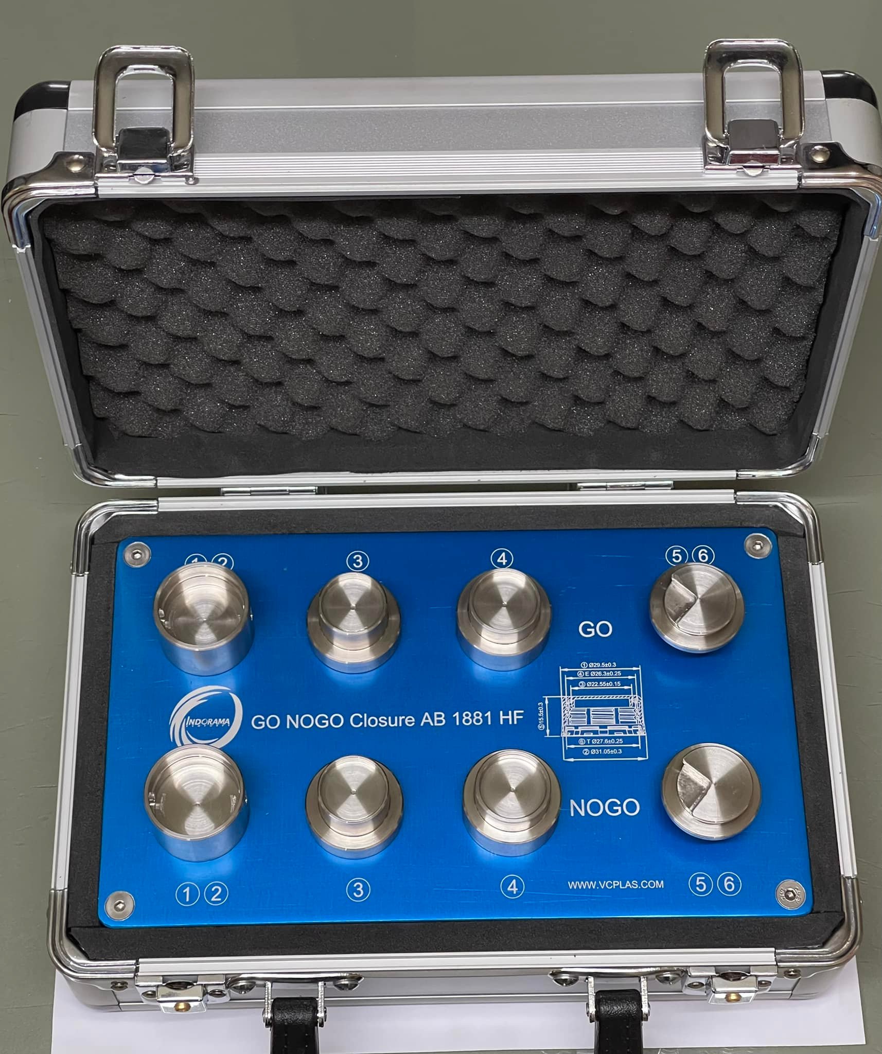 Go NOGO gauge Closure AB 1881 HF